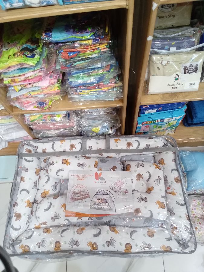 Kasur 2in1 + kelambu baby cute
