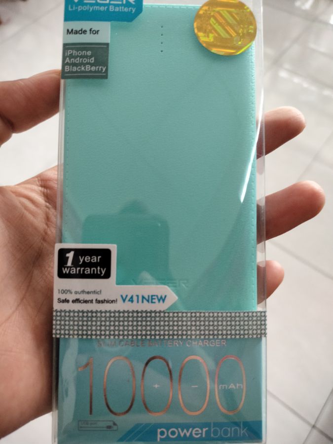 Power Bank VEGER V41 NEW 10.000mAh