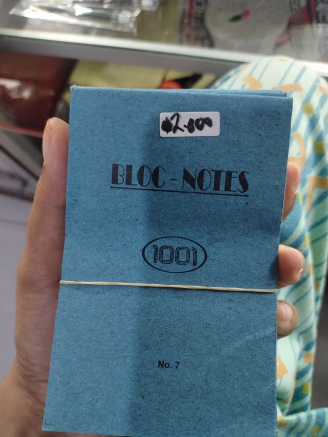 Notes Kecil Uk 7