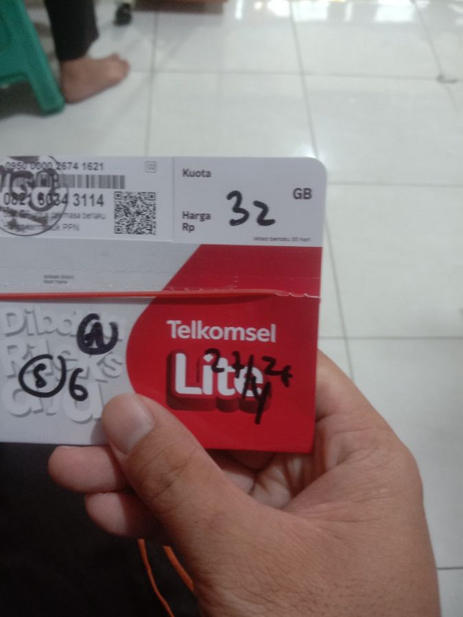 Kartu telkom 18 Gb 