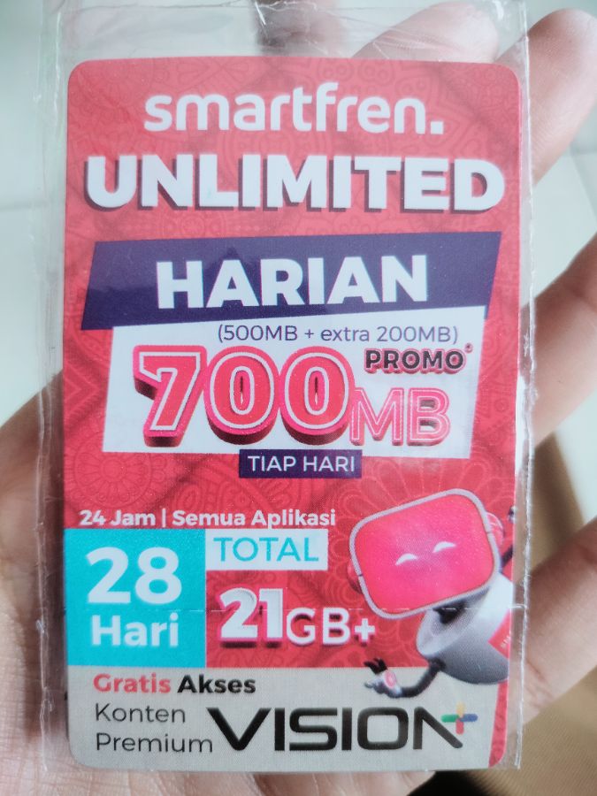 V. Smartfren lite 1 Gb