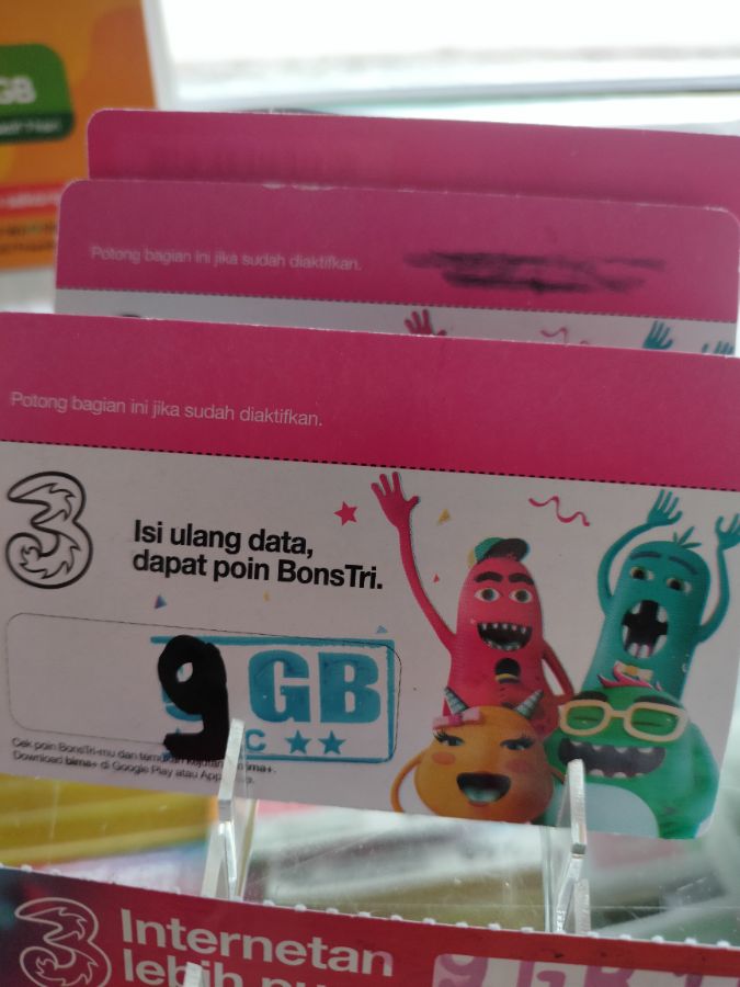 V. Tri 9 GB 30 Har