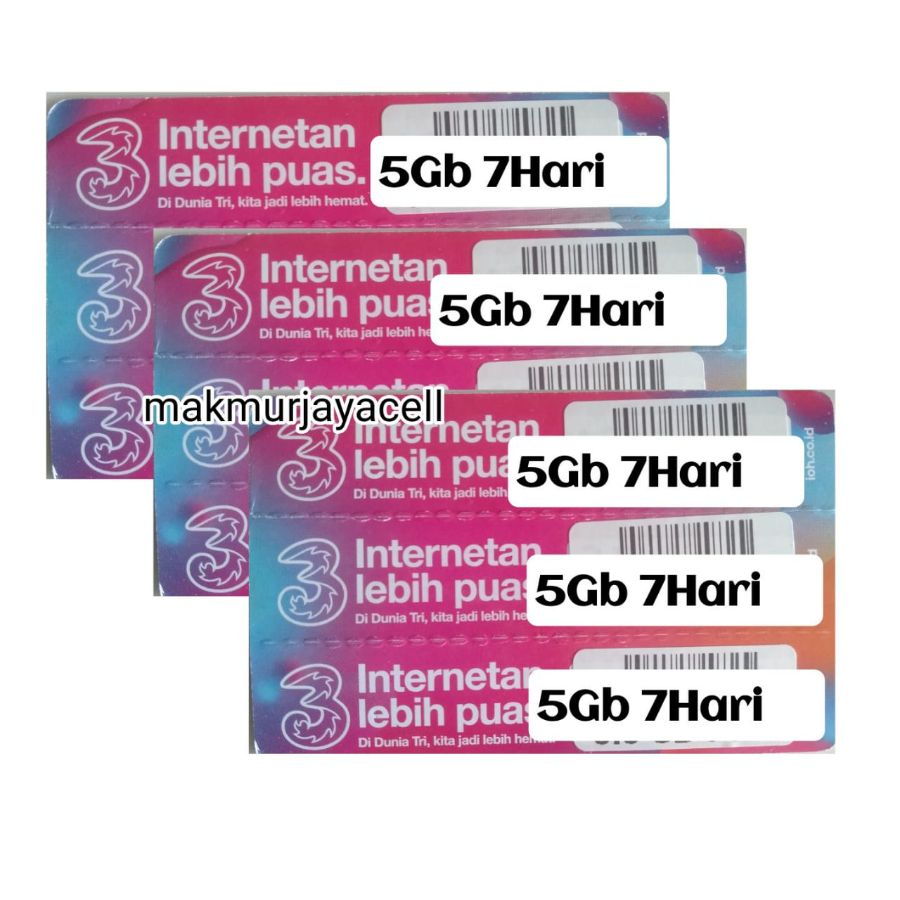 V. Tri 5Gb 7 Hari
