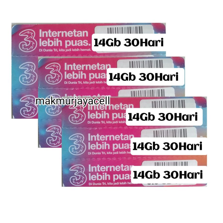 V. Tri 10 GB 28 Hari