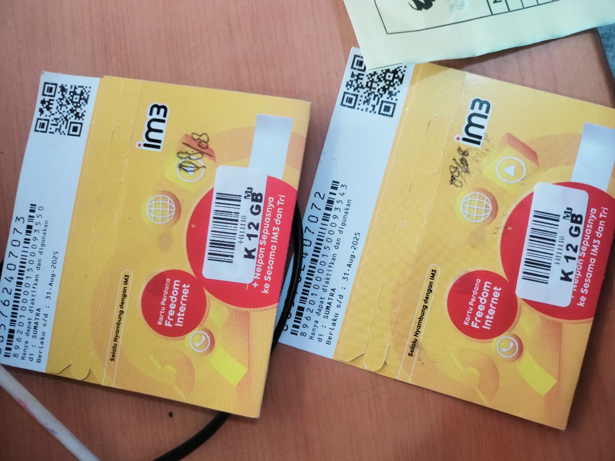 Kartu Indosat 12 GB 