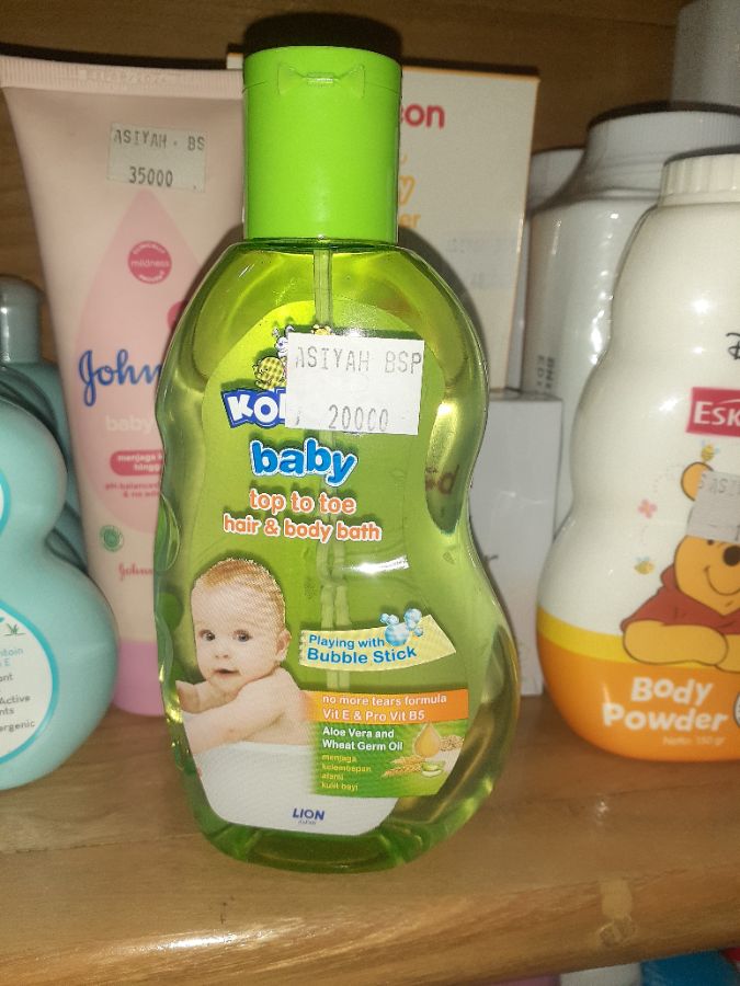 Kodomo baby top to toe 200ml