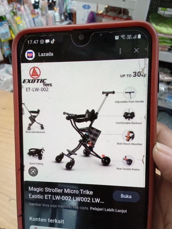 Magic stroler lw 002 exotic