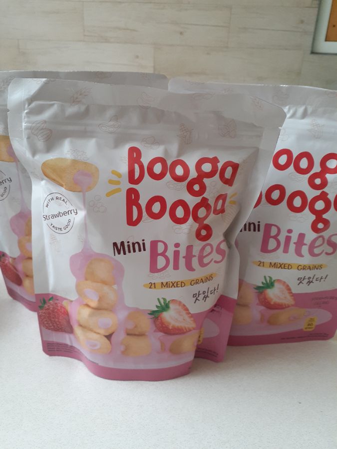 Boga hoga mini bites 80g strawberry