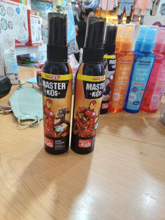 Master kids spray colone irone man