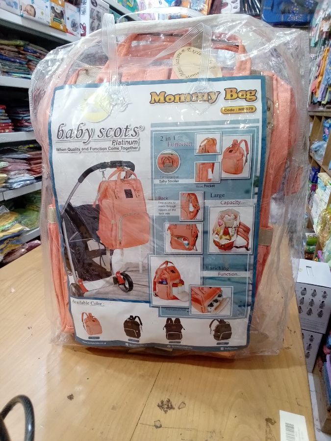 Baby scots mommy bag