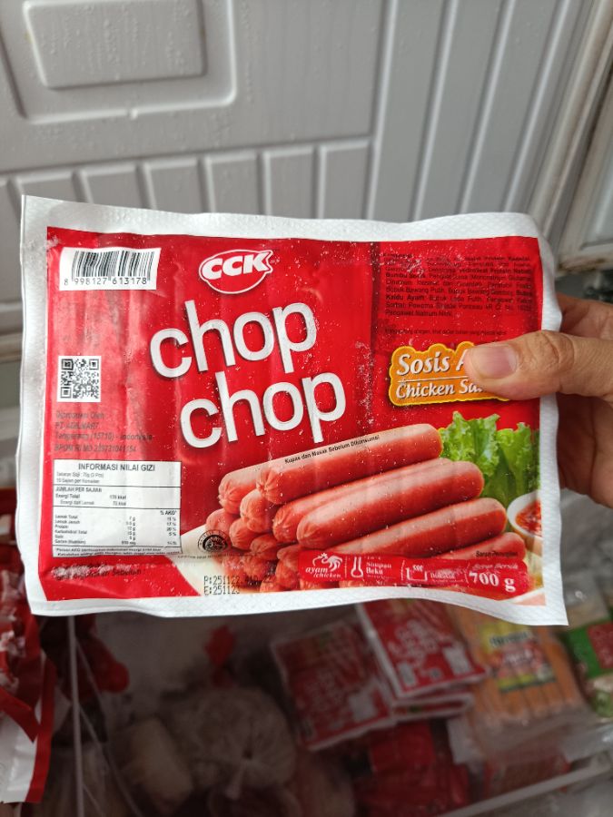 Sosis chop chop