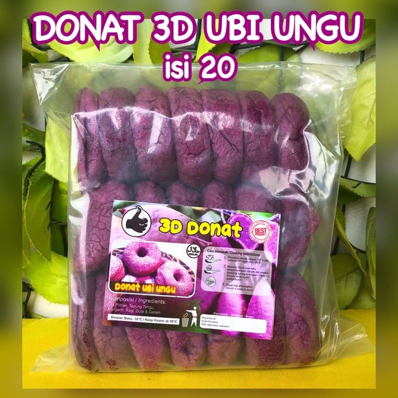 Donat edo ubi ungu