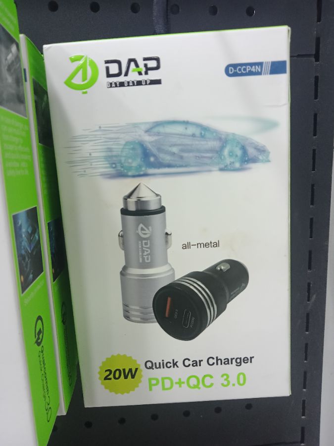 Car Charger/DAP D-CCP4N/20W/1USB+1Type-c