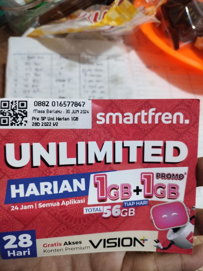 Kartu Smartfren Max super 2gb/hari