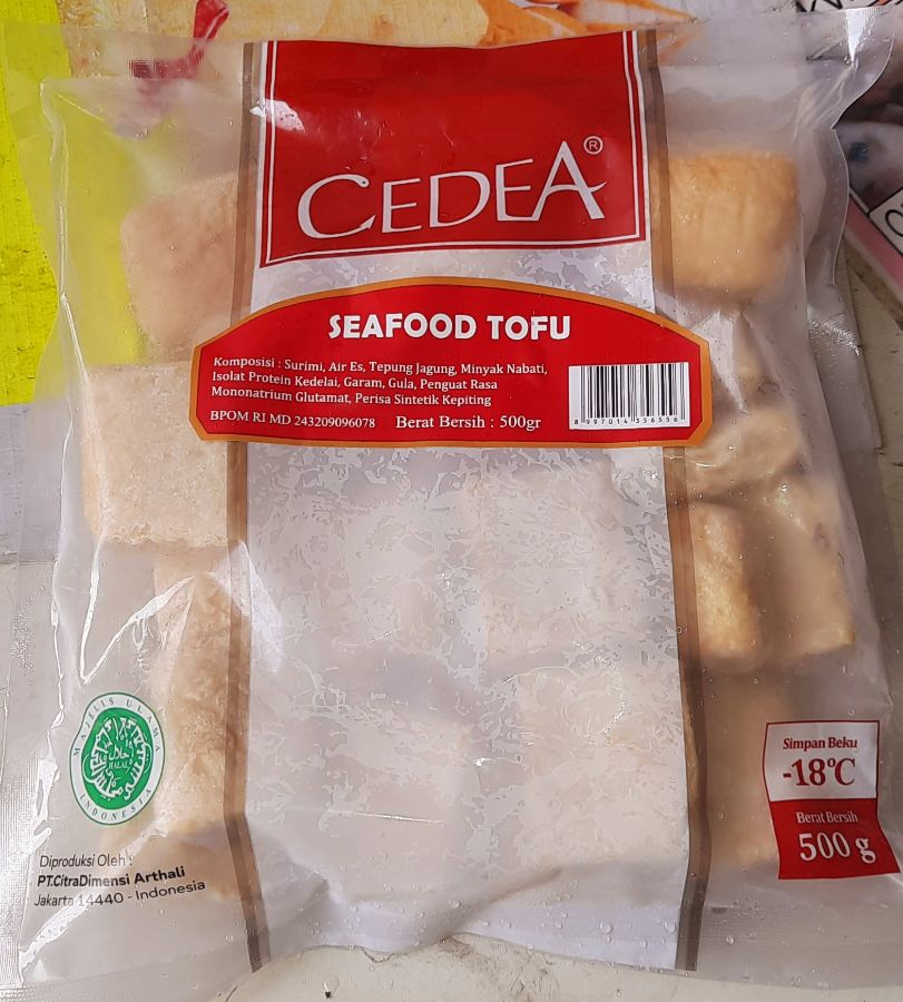 Cedea Premium Seafood Tofu 500gr