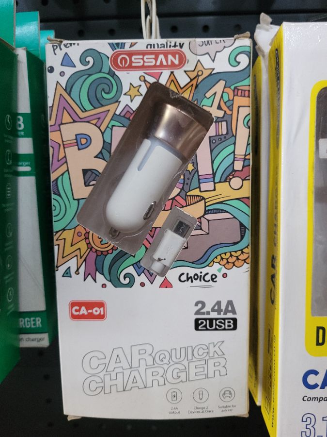 Car Charger/OSSAN/2,4A/2USB