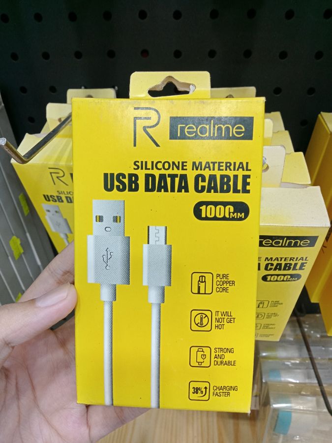 Kabel Data/REALME/TYPE-C/100CM/2.4A