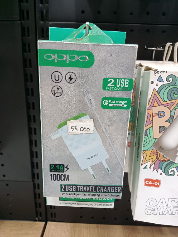 Travel Charger/OPPO 2USB/MICRO/2.1A