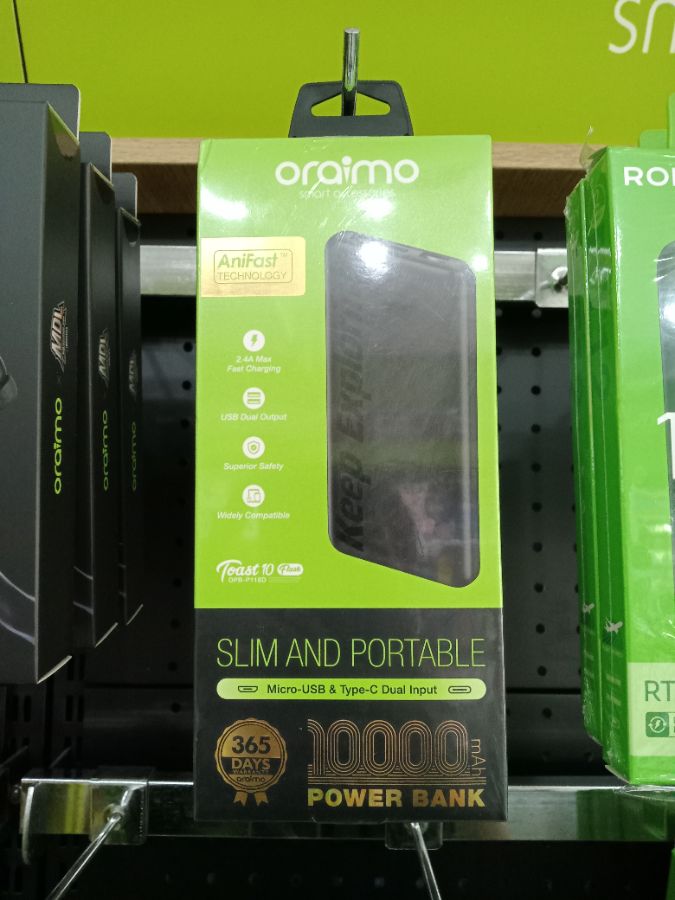 Power Bank/ORAIMO OPB-P118D/10000mAh