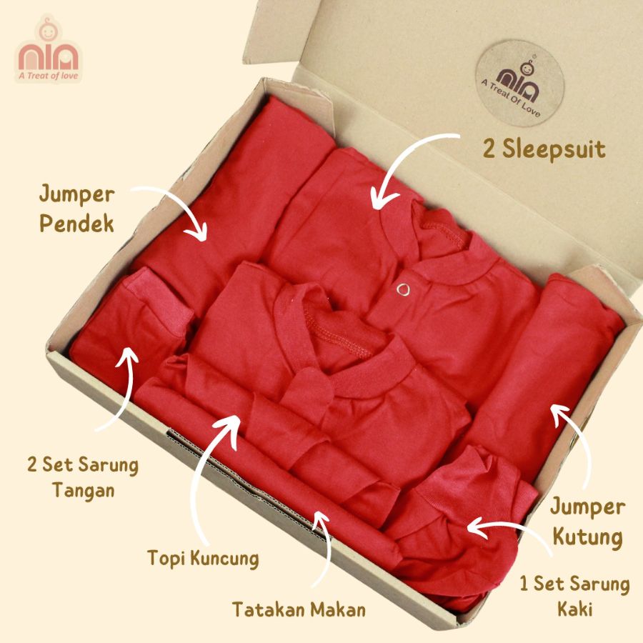 Nia apparel set 9in1