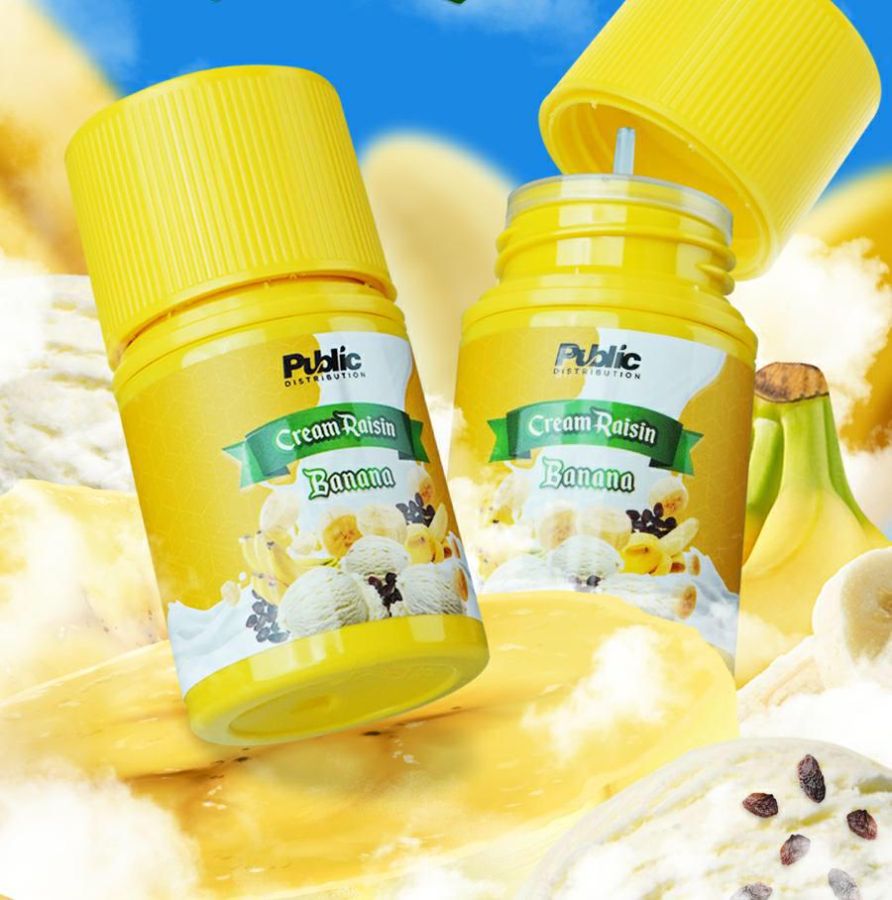 CREAM RAISIN BANANa Es Cream Nik3/6