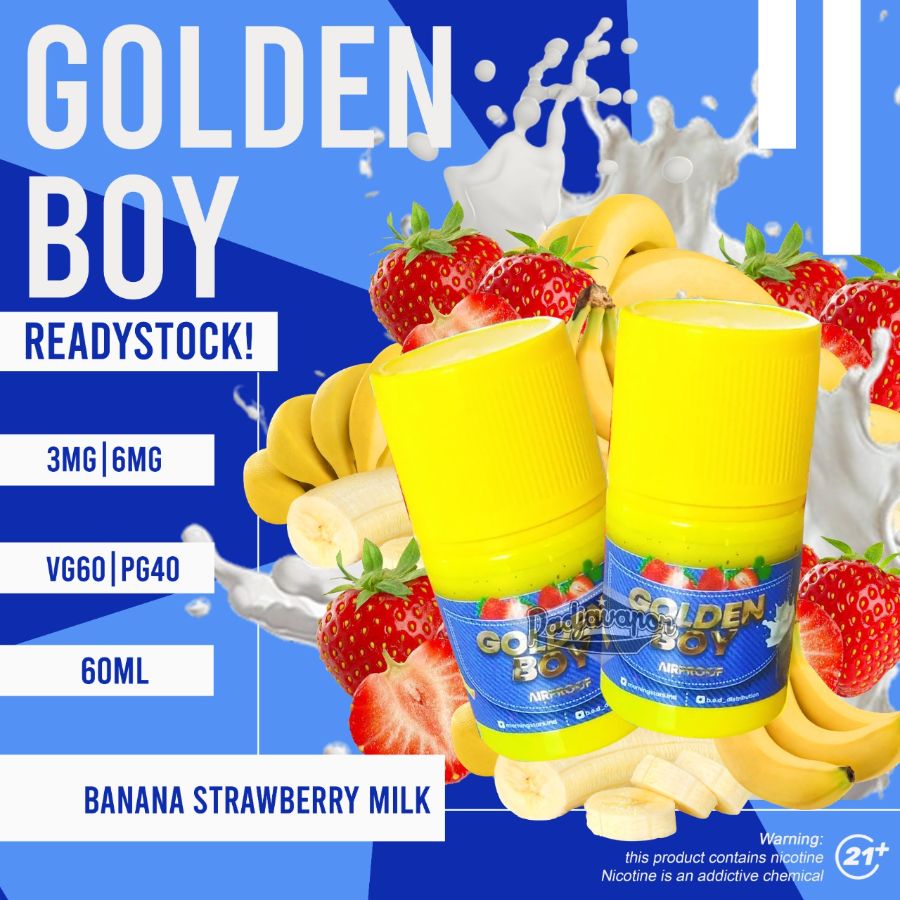 Golden Boy Pisang Nik 3/6 60ml