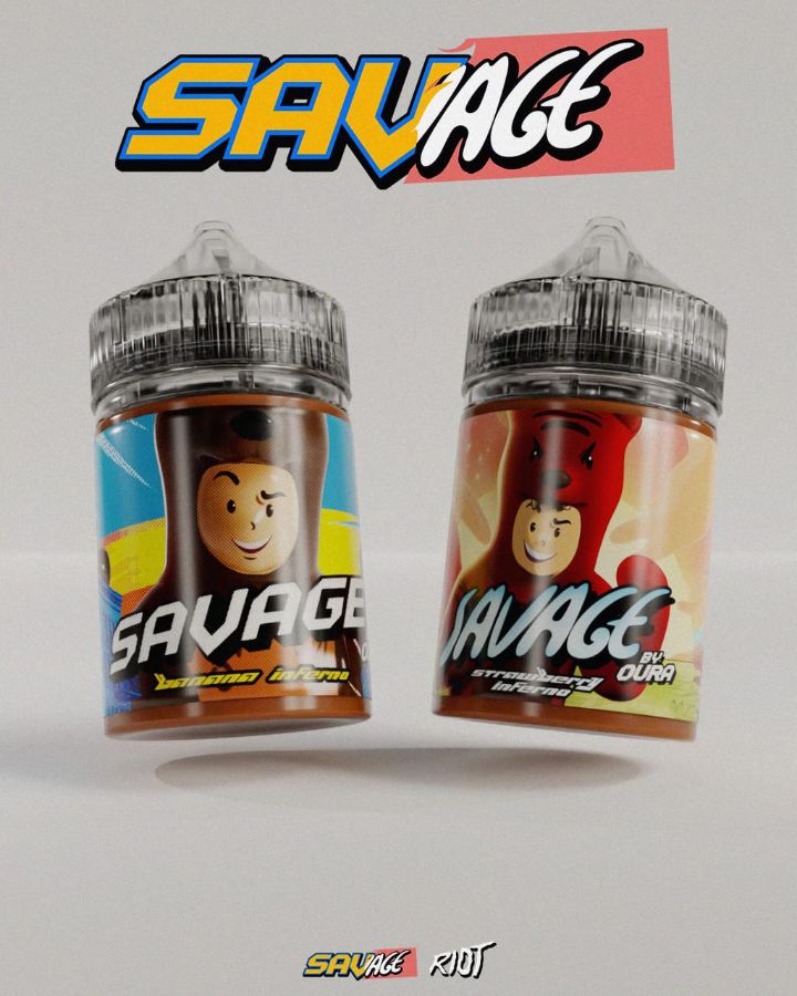 Savage by Oura Strawberry 60ml