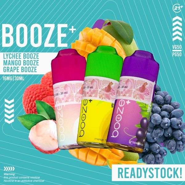 Booze Ice Strawberry Peatch 30ml 