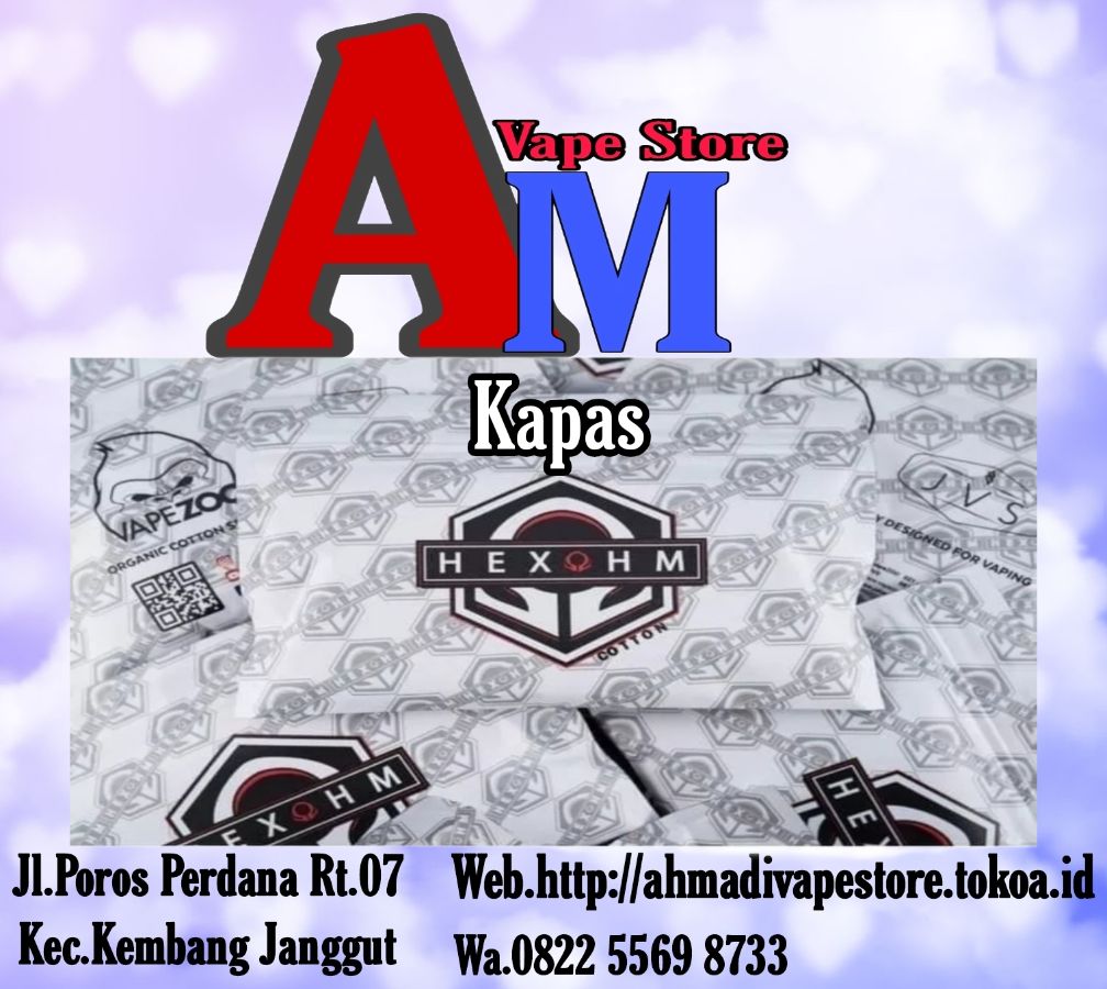 HEXOHM Kapas Putih 