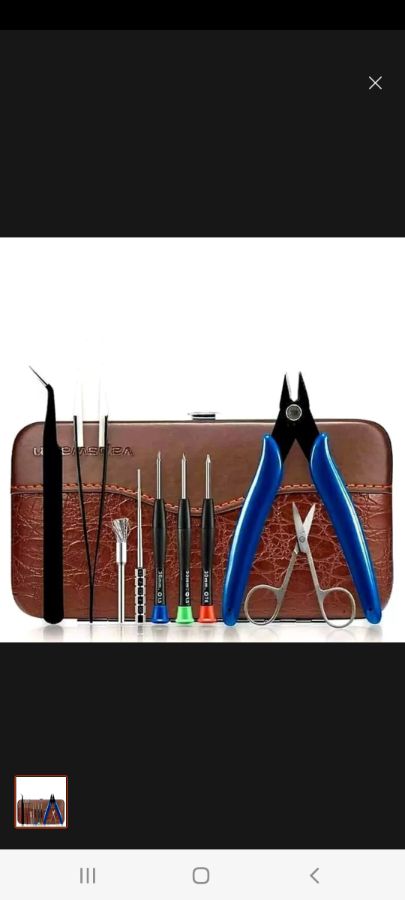 Tool Kit Koper Coklat Buat Vape Mood