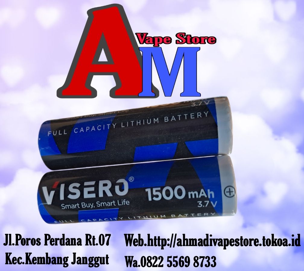 Batrai Visero Biru 1500mah
