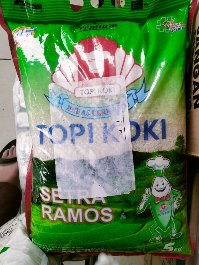 Beras topi koki 5kg 