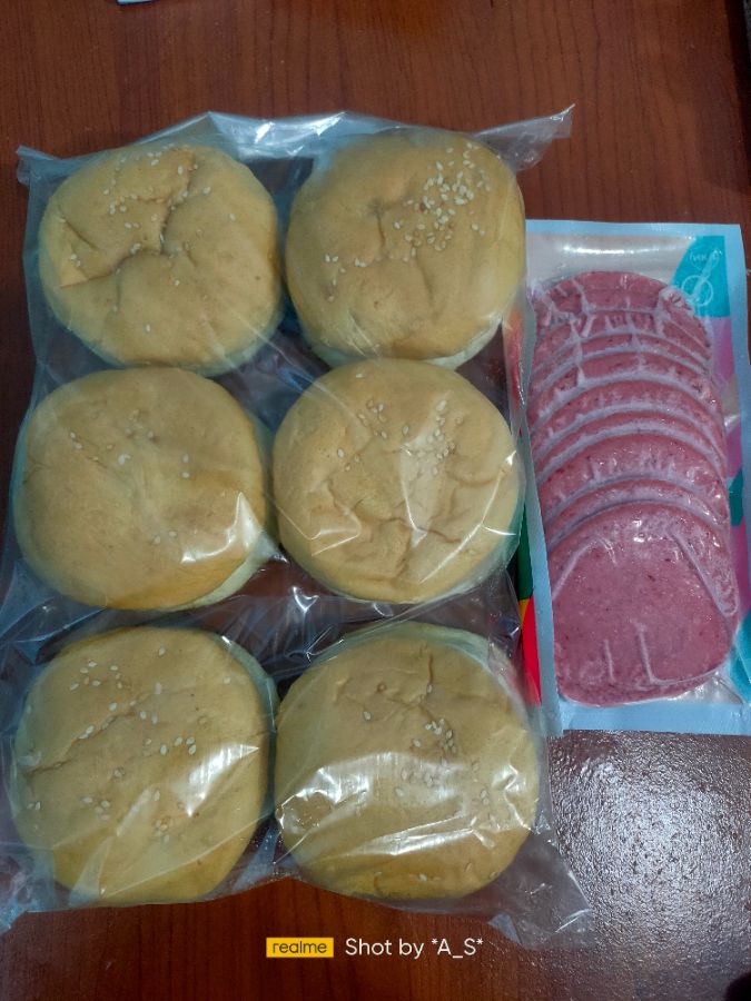 Paket burger+ daging 