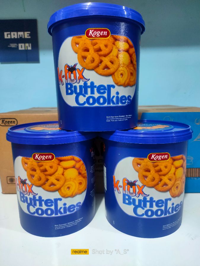 Kfox butter cookies