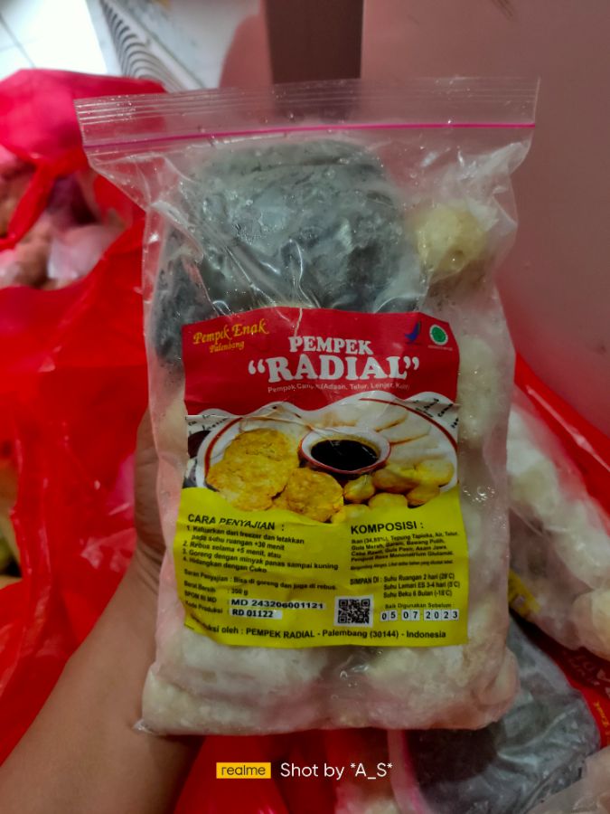 Pempek radial isi 25