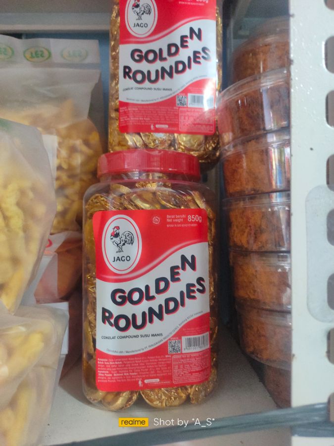 Coklat golden roundies