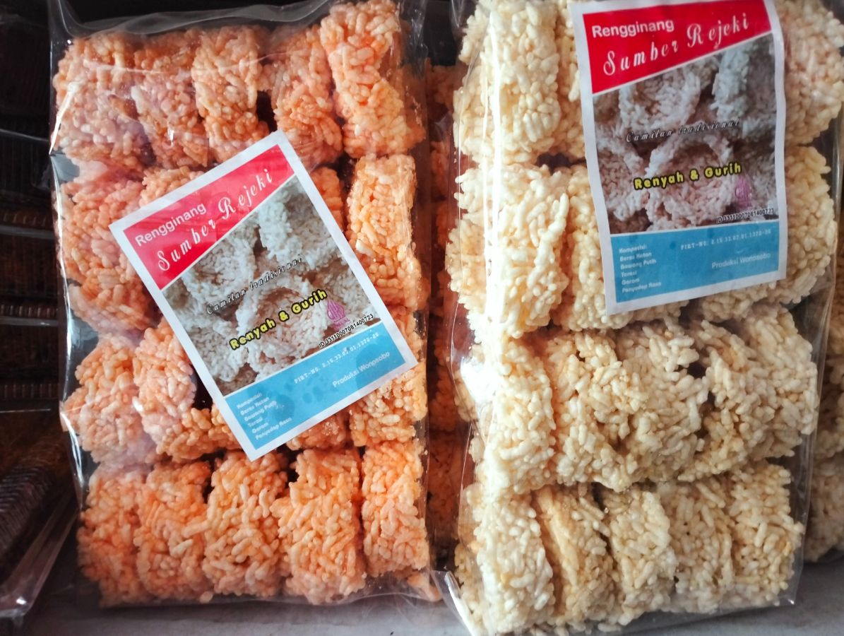 Rengginang matang