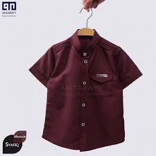 Koko ahzarayy syafiq maroon baby xl