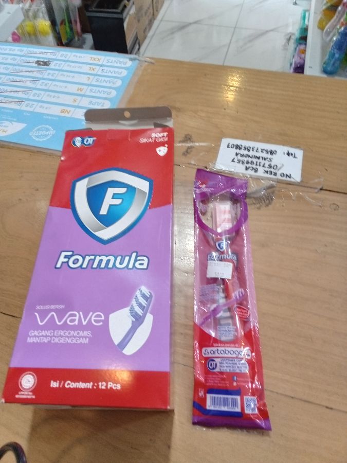 Sikat gigi formula wave