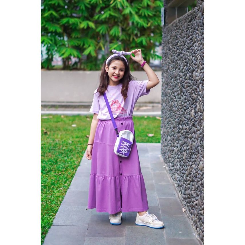 Set cloudbee sneaker girl purple 