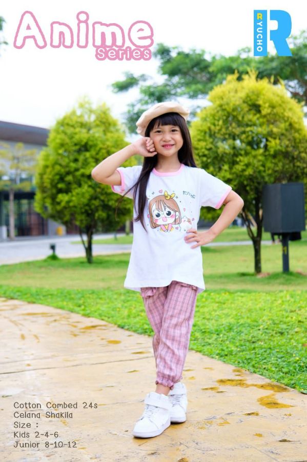 Set ryucho series anime pink 2