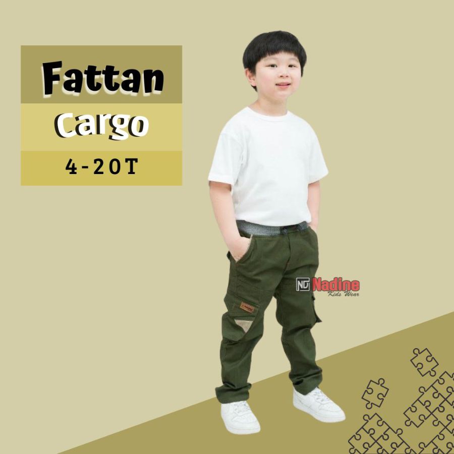 Celana fattan cargo army