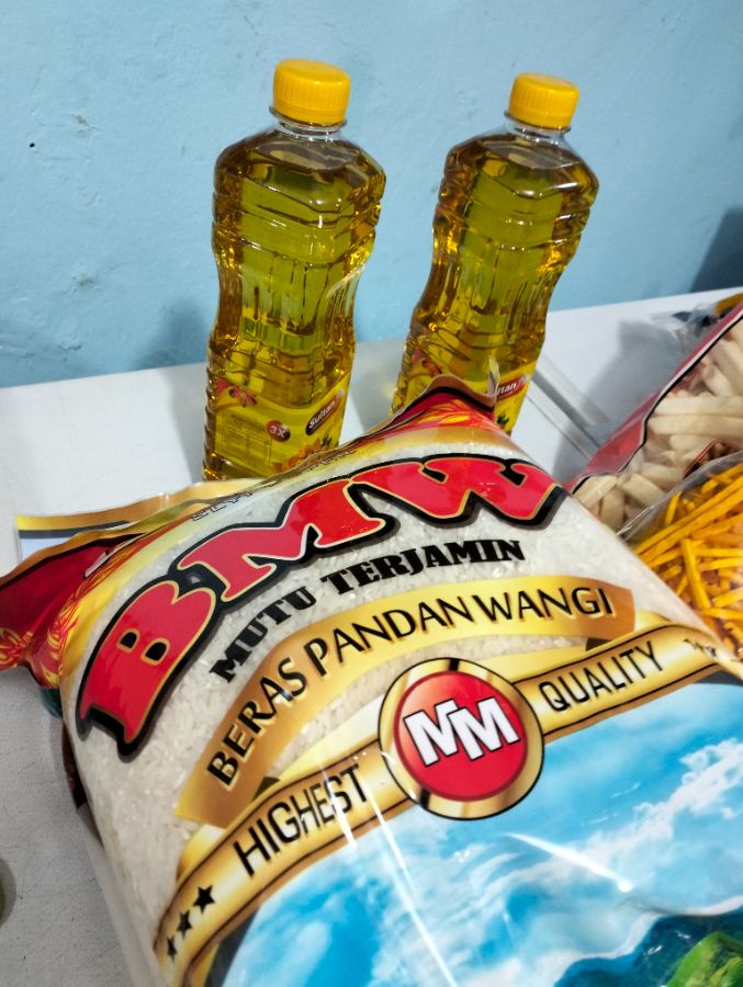 Paketan beras minyak