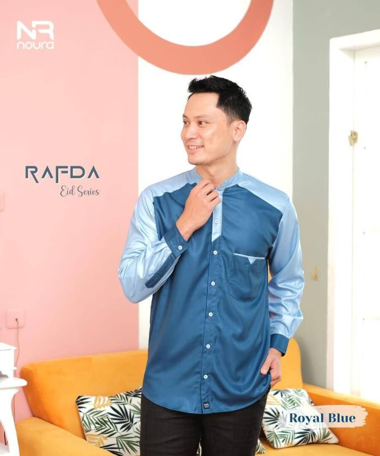 Koko noura rafda royal blue dady L