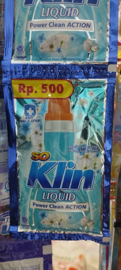 SoKlin Liquid Biru 22ml