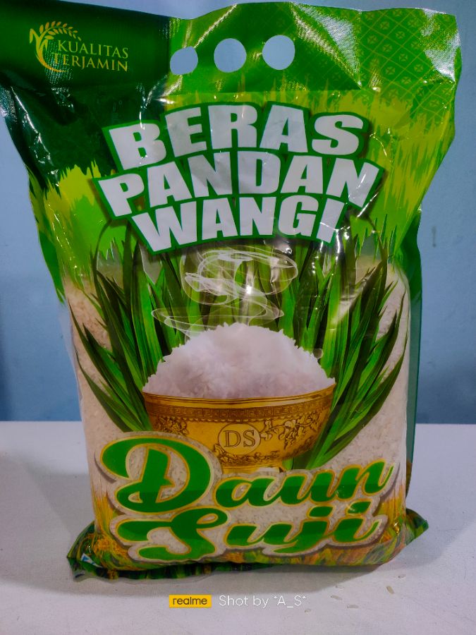 Beras daun Suji 5L