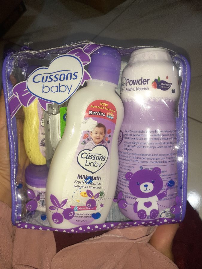 Cusson set besar ungu