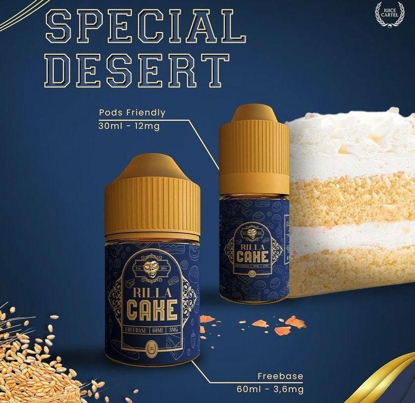 RILLA CAKE PODS FRIENDLY 30ML SALT NIK
