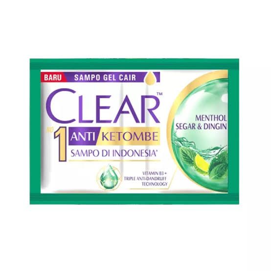 CLEAR SACHET MENTHOL