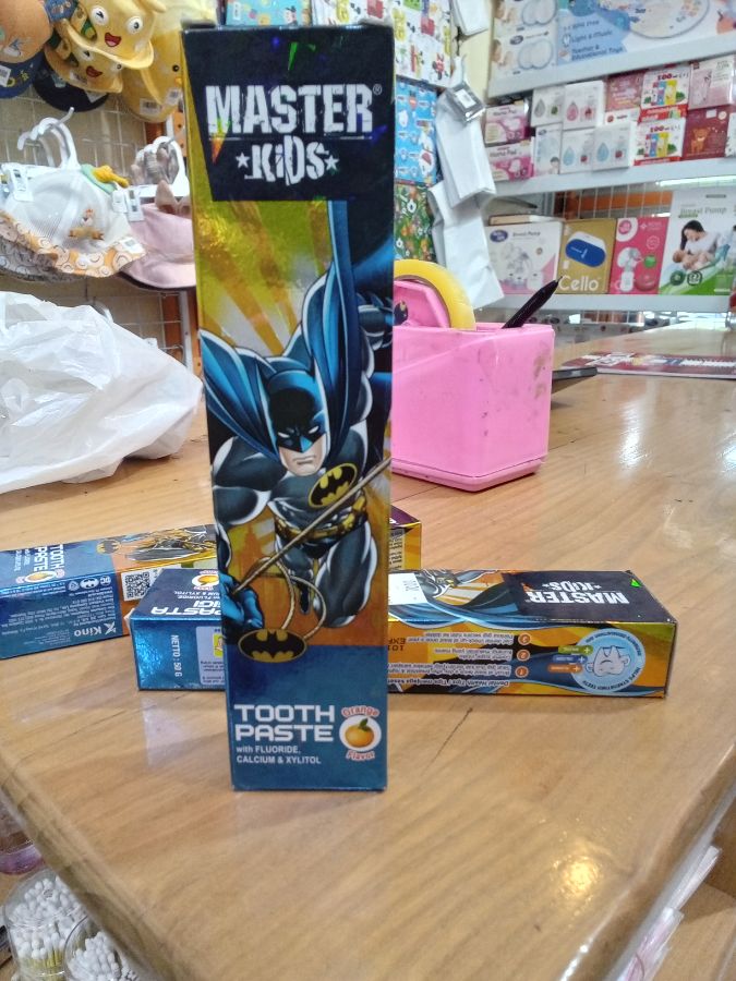 Master kids tooth paste 50g kuning